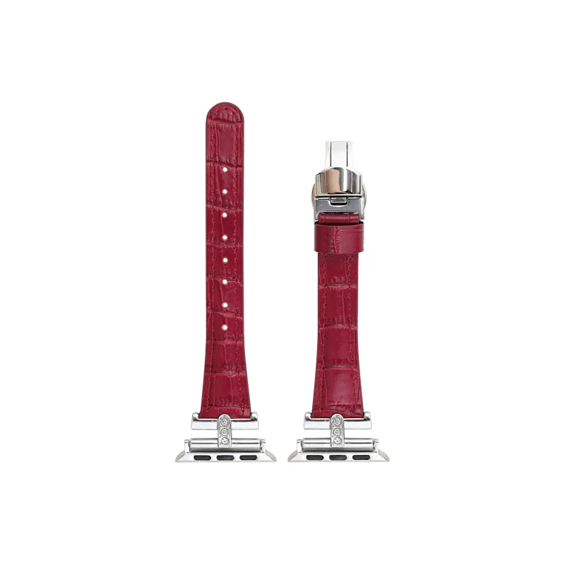 Warbler Dew Apple Compatibility Watch Band Genuine Leather Material-20