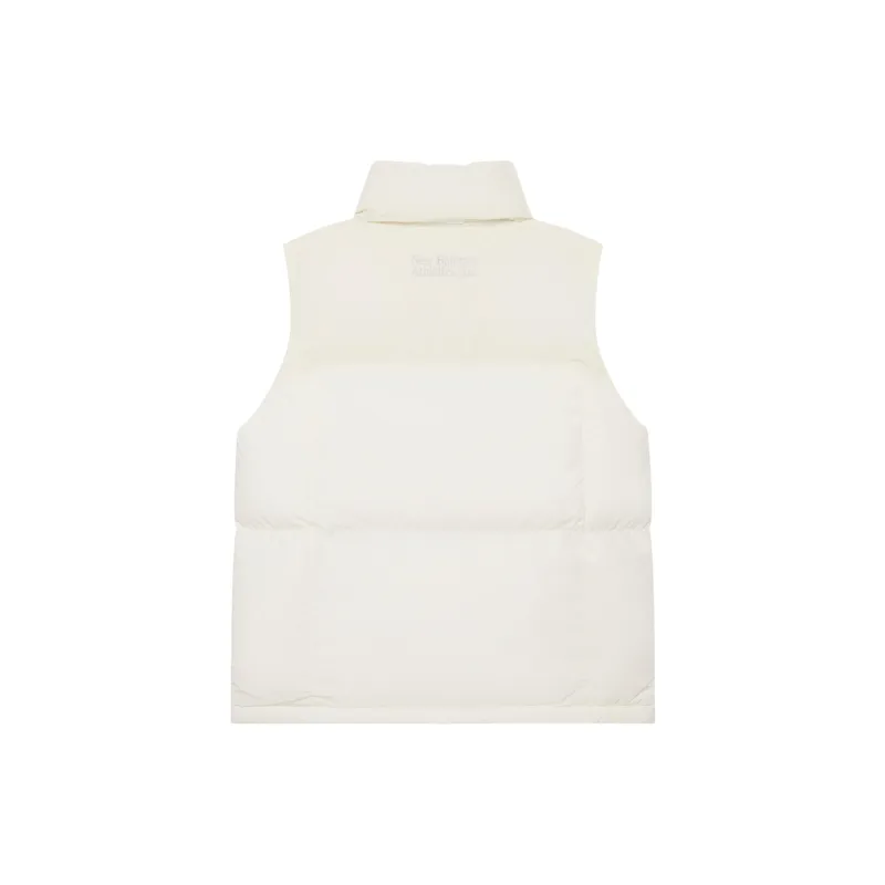 New Balance Leisure Lifestyle Series FW24 Goose Down Vest Unisex White-1
