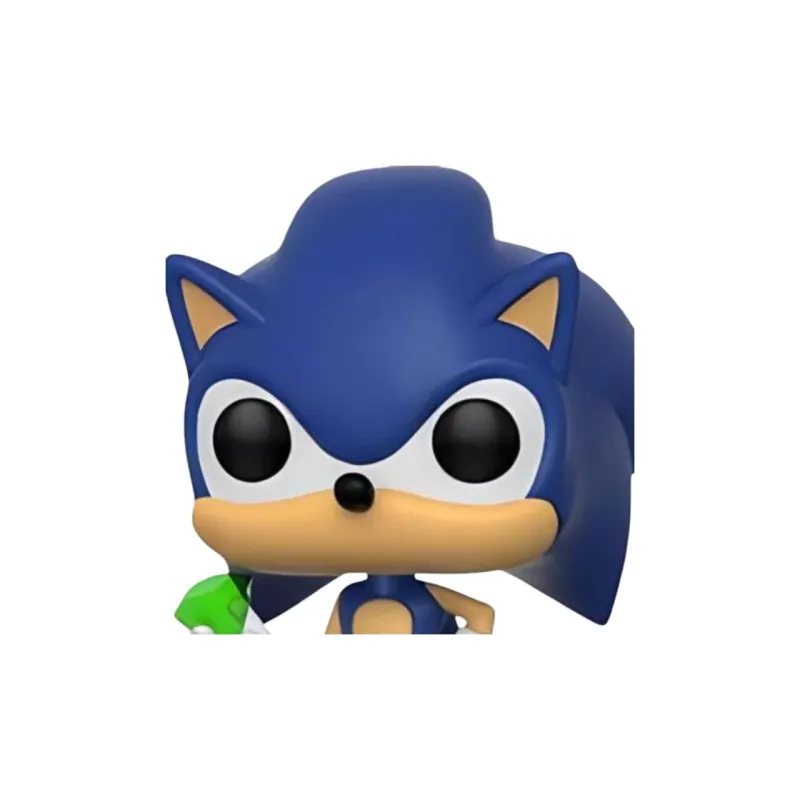 Funko Pop! Games Sonic The Hedgehog Sonic With Emerald Figure #284-3