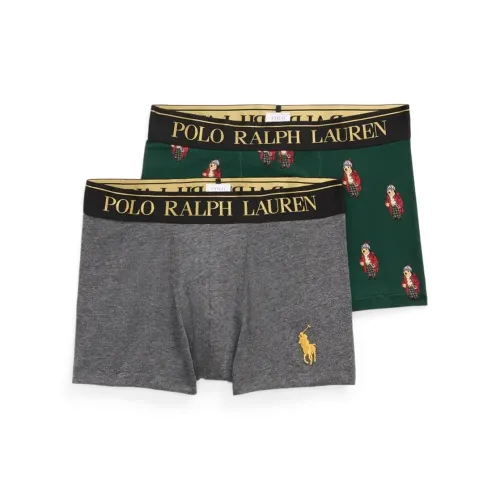 Polo Ralph Lauren FW24 Underpants Men's 2 Pack Gray+Green