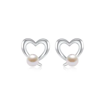 DESIGN CIRCLES S925 Silver Stud Earrings Women's