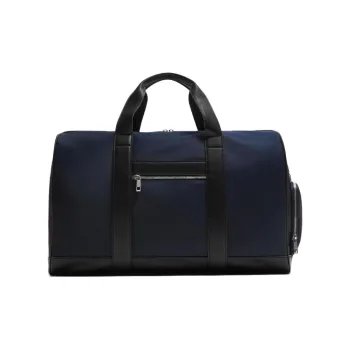 ZARA Polyamide One Shoulder Crossbody Portable Travel Bag Men's Blue