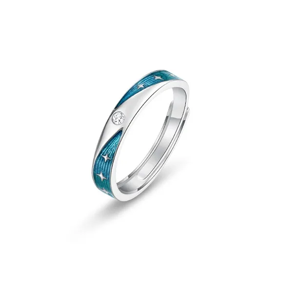 SINCE YOU S925 Silver Rings Unisex-2