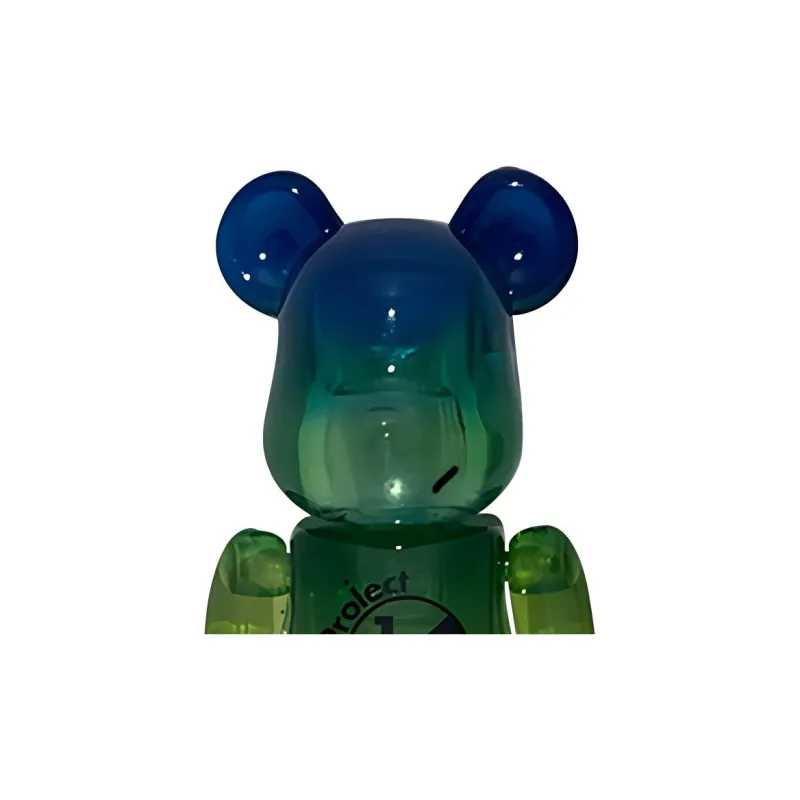 BE@RBRICK GRADATION CLEARGreen Ver./ BE@RBRICK GRADATION CLEAROrange Ver.-2