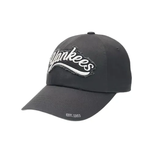 MLB Cotton Baseball Cap For Sun Protection Unisex Charcoal Gray