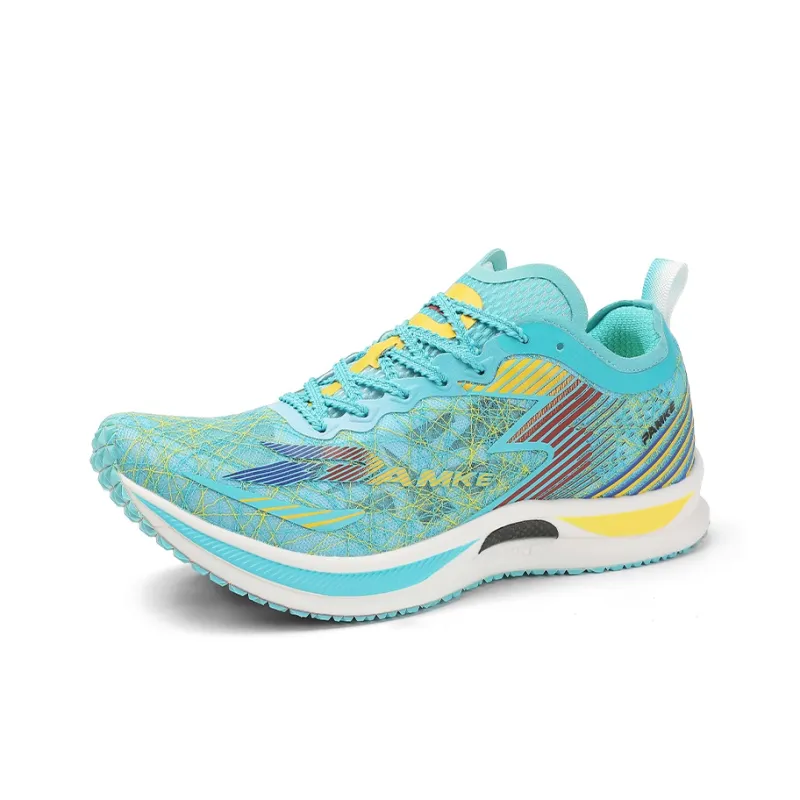 PANKE Running Shoes Unisex Low Top Peacock Blue-1