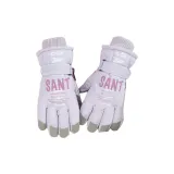 Letter Ski Glove-Purple