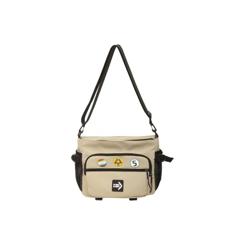 DCLOUD Nylon Shoulder Bag, Crossbody Bag Unisex Khaki/White/Blue/Gray/Black