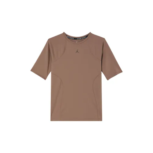 Jordan Sport T-Shirts Women's Antique Brown/Surprise Cocoa