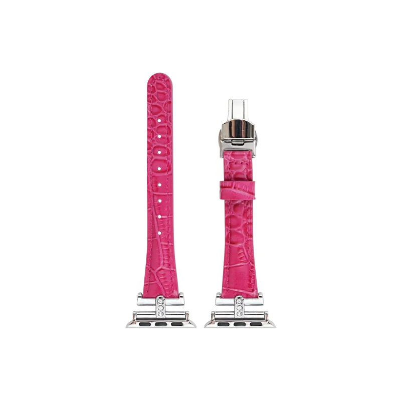 Warbler Dew Apple Compatibility Watch Band Genuine Leather Material-2