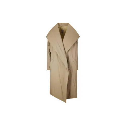 UMA WANG Coats Women's Khaki