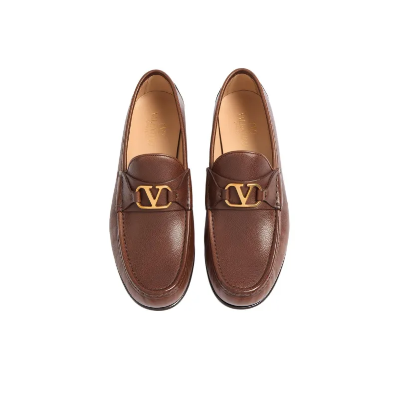 Valentino VLogo Signature Slip On Loafers-4