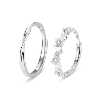 SOFTDORA 925 Sterling Silver Accessory Ring Unisex