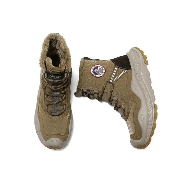 Jeep Snow Boots Men Khaki-3