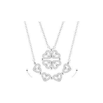 Huaying S925 Silver Comes With Necklace For Girl Women's Good Luck