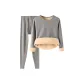 Crew Neck Light Gray