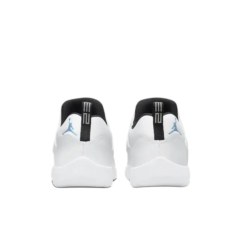 Jordan Air Jordan 11 Retro Abrasion Resistant Mid Top Children's Basketball Shoes White Children Aged 3 7 Years Old-4