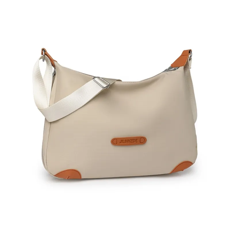 Morellybear Nylon Crossbody Bag Women's Milk Coffee/Khaki/Light Cream/Classic Black/Greengage Green/Peach Pink-7