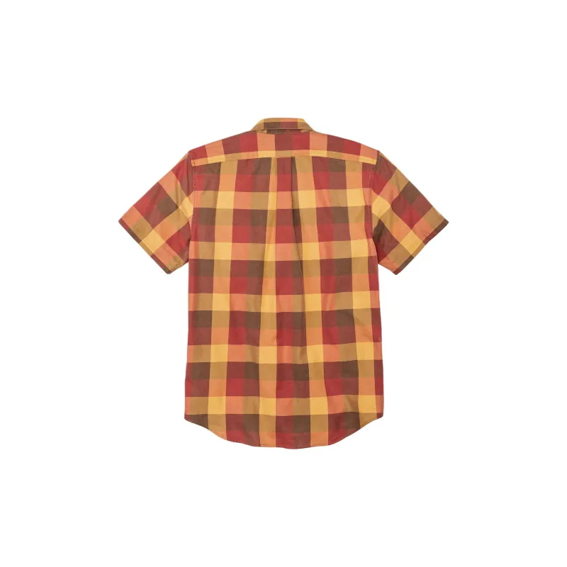 Filson Shirt Men's Red Yellow Brown-1
