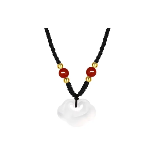 Zhi Yue Chalcedony Necklaces Unisex