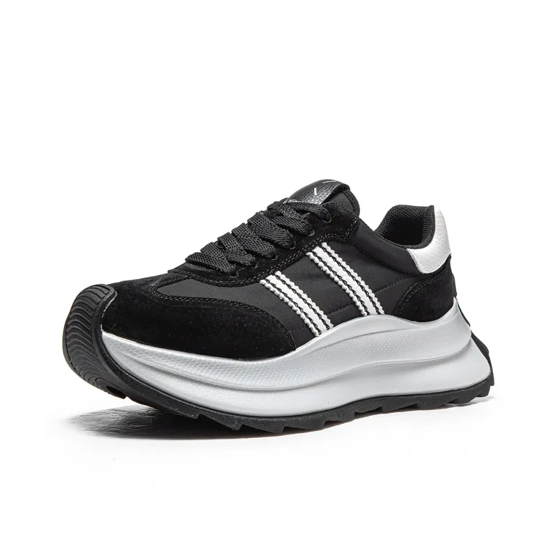 MQ Shock Absorbers With Slip Resistant Features Low Top Chunky Sneakers Women's-6