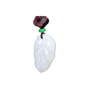 Jing Ruyu Hetian Jade Necklaces White Jade Unisex