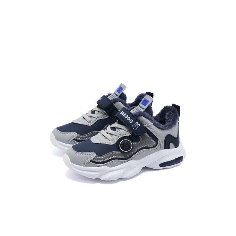 BOBDOG Anti Slip And Wear Resistant Warm Low Top Kids Lifestyle Shoes Kids'-2