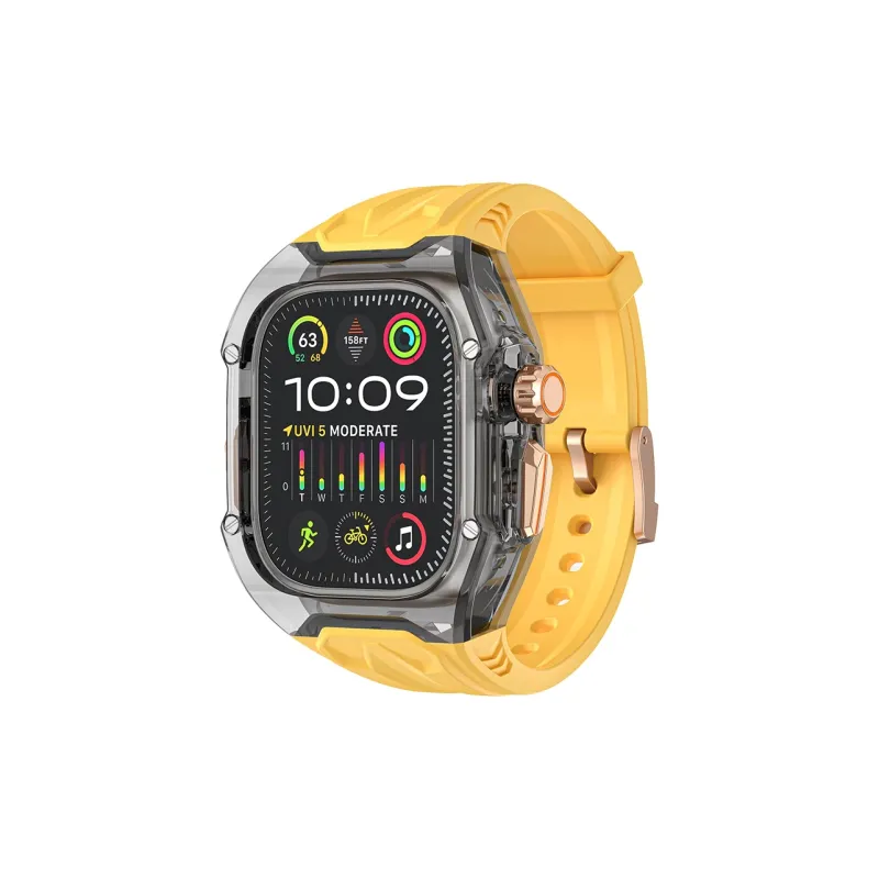 IKYOU Apple Compatibility Watch Band Fluoroelastomer Material-14