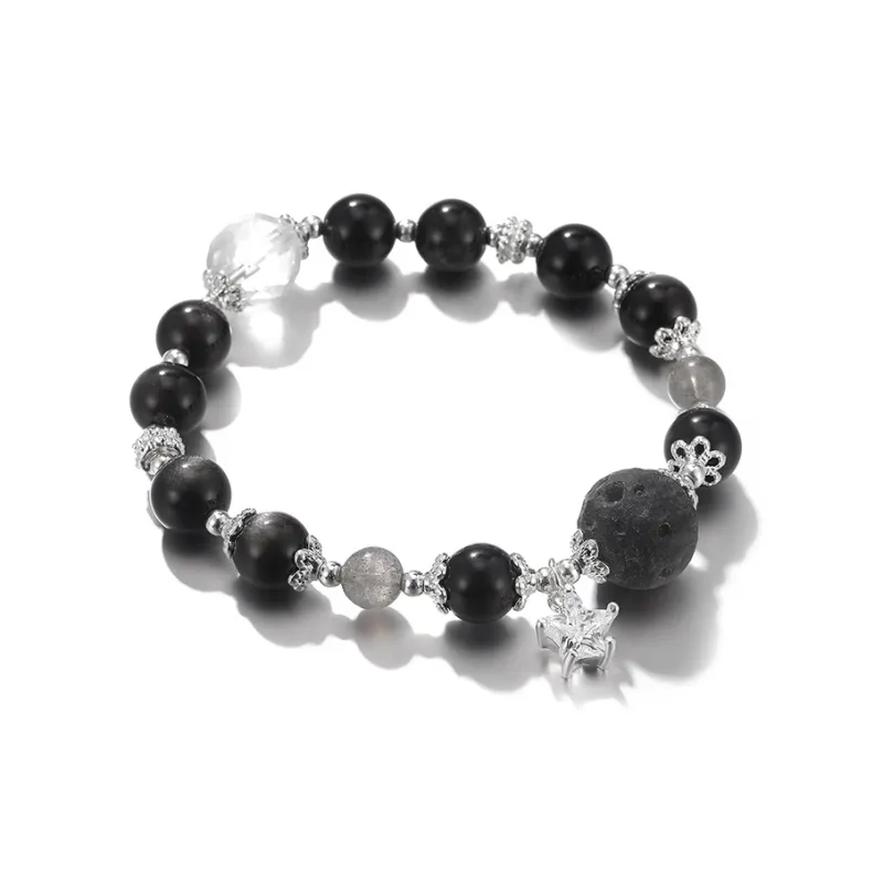 Clect Obsidian Bracelets Women's-1