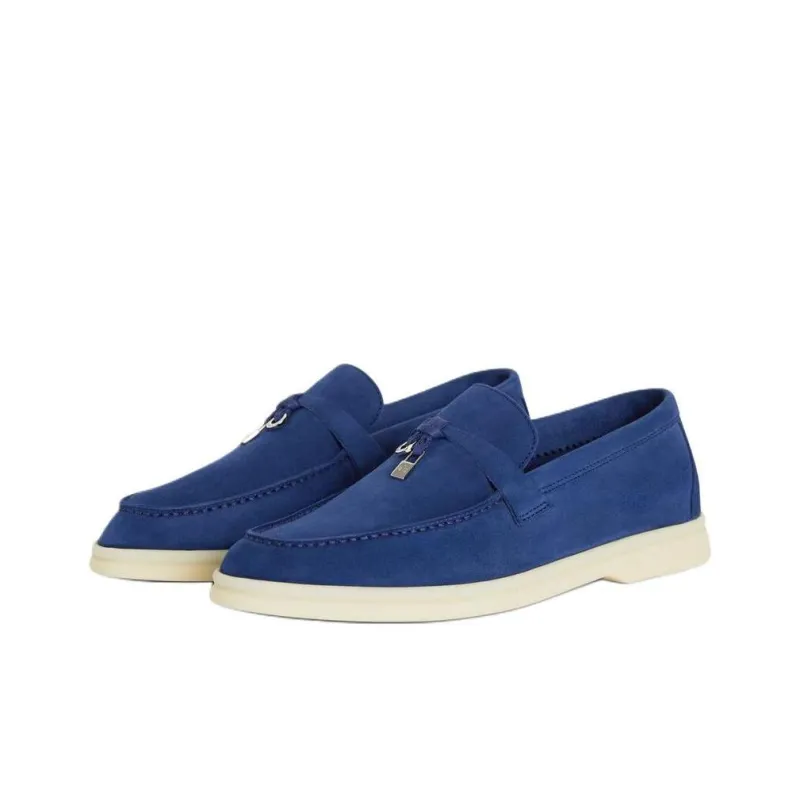 Loro Piana Loafers Women's Blue-2