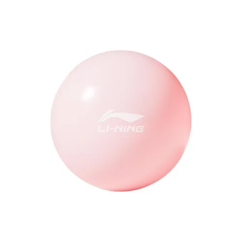 LiNing Yoga Balls PVC Sports Body Shaping Women's Cherry Blossom Pink