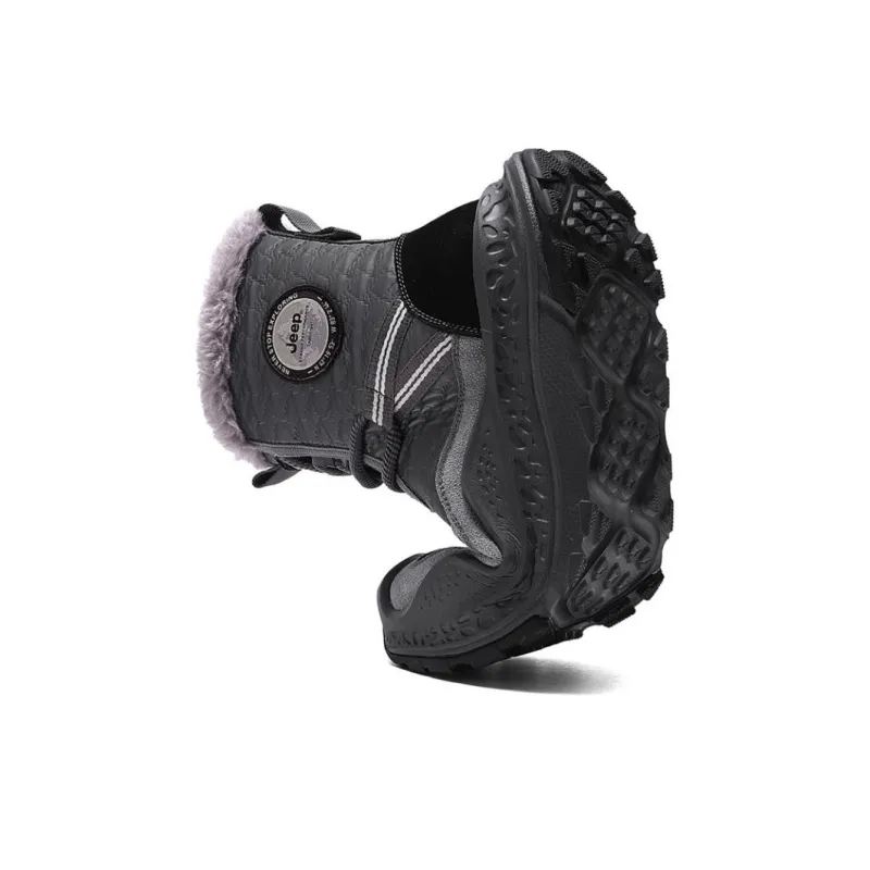 Jeep Snow Boots Men Gray-3