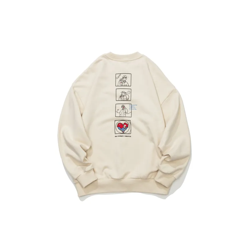 Nautica White Sail Sweatshirt Men's-1