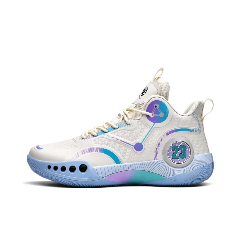 MUSNODO Cushioning, Slip Resistant, Abrasion Resistant, Breathable, Coverage, Rebound Mid Top Basketball Shoes Unisex-20