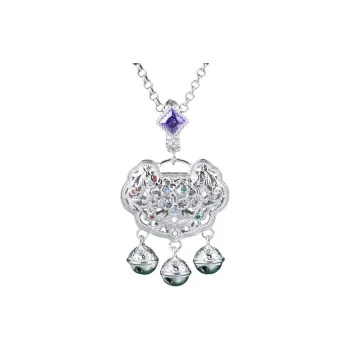 JINLUWANG S925 Silver Necklaces Women's