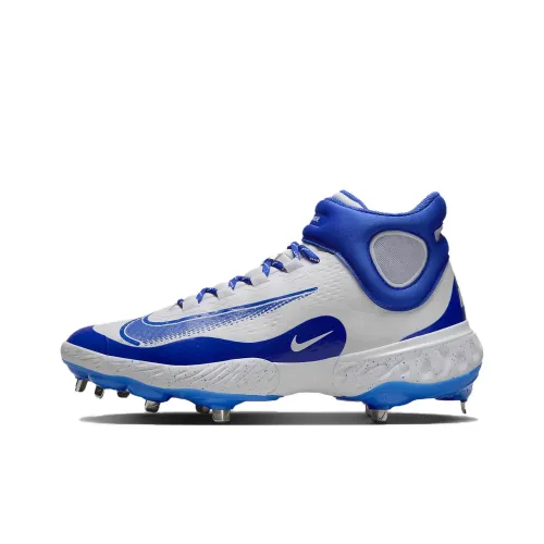 Nike Alpha Huarache Elite 4 Mid 'White Hyper Royal'