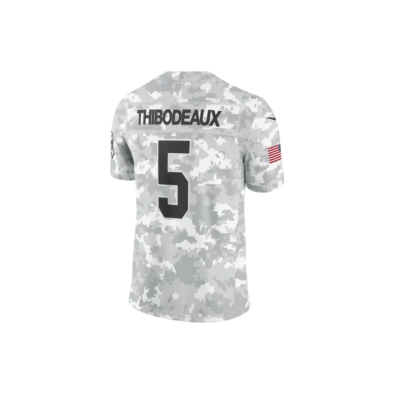 Nike Kayvon Thibodeaux New York Giants Salute To Service Men's Nike Dri FIT Nfl Limited Jersey-1
