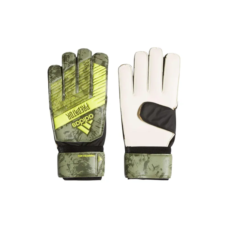 Adidas Polyester Rubber Sports Gloves Unisex Green-0