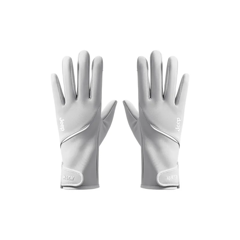 Jeep Fleece-Lined Warm Gloves Unisex-6