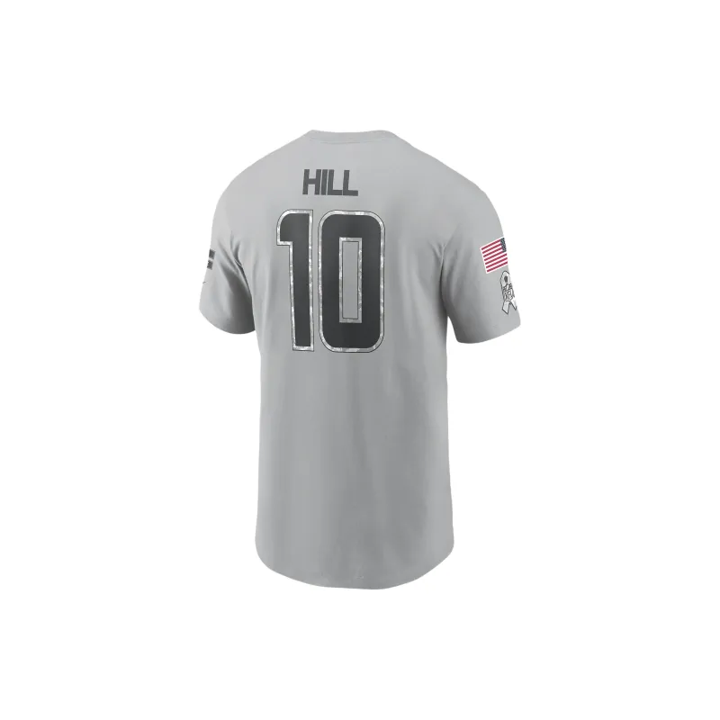 Nike Tyreek Hill Miami Dolphins Salute To Service Men's Nike Nfl T Shirt-1