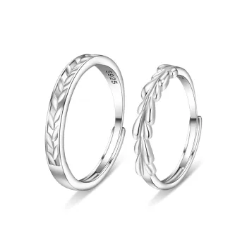 SOFTDORA 925 Sterling Silver Rings Unisex