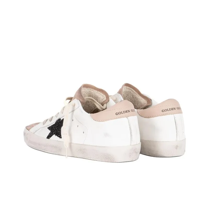 Golden Goose Superstar Milk Pink Dark Blue Women's-3
