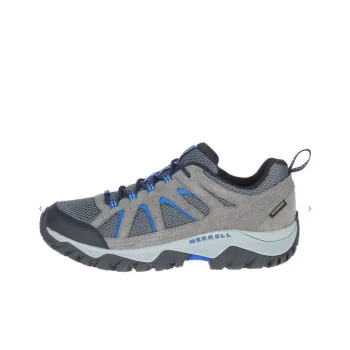MERRELL Oakcreek Anti-Slip Wear-Resistant Low-Top Hiking Shoes Men's Gray