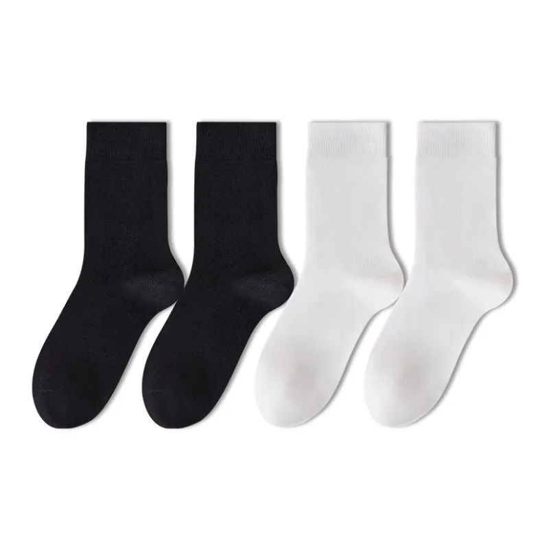 Temooues Mid Calf Socks Women's 4 Pack-8