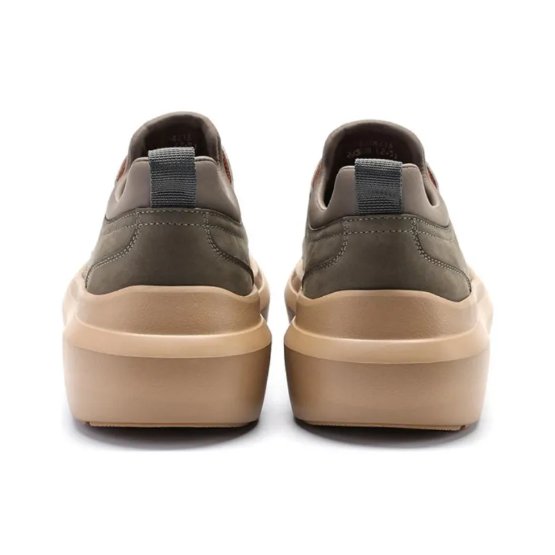 Satchi Skateboard Shoes Men Low Top Army Green-4