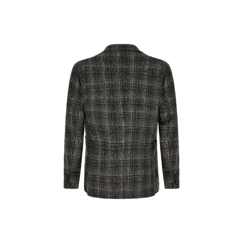 Tagliatore Business Suits Coats Men's Charcoal Gray-1