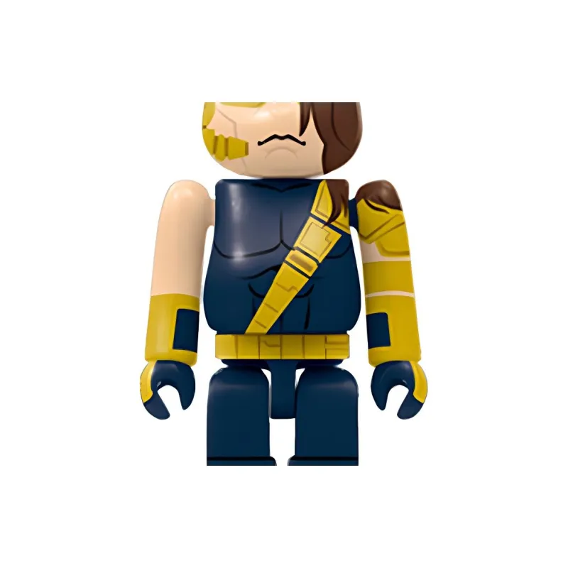 BE@RBRICK 100% Happy X MEN X Men, Wolverine & Cyclops Trendy Figures 7cm-3