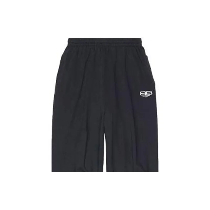 Balenciaga FW22 Knitted Sports Pants Women's Black-4