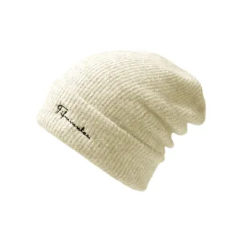 15 MINS Wool Blend Beanies Unisex Ecru Oat Green Black Gray Purple Blue