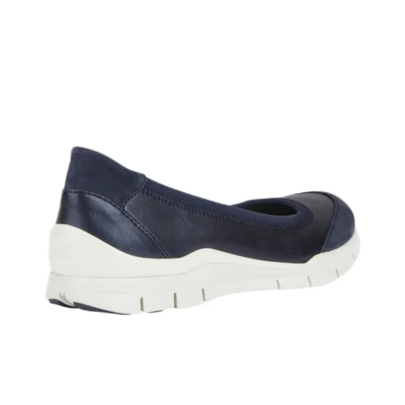 GEOX Sukie Casual Single Shoes Women's Blue-2
